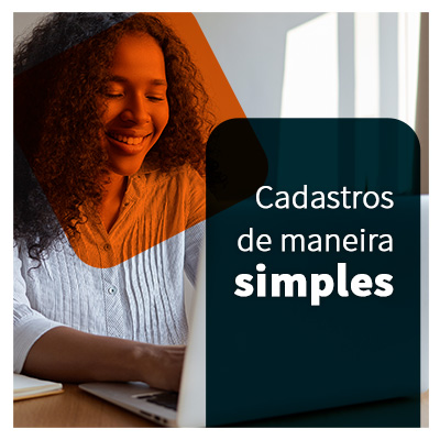 Cadastro simplificado
